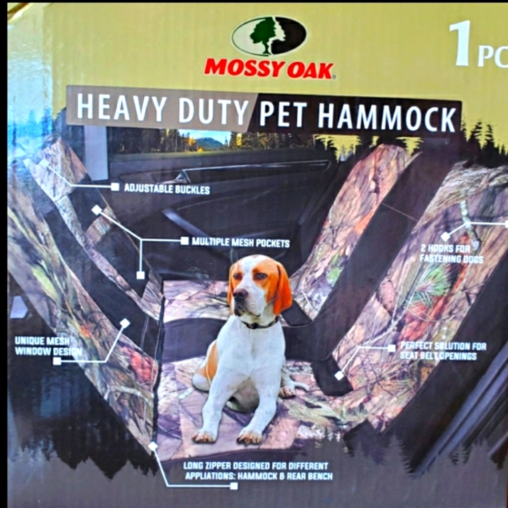🐕Mossy Oak Heavy Duty Pet Rear Seat Cover🐕